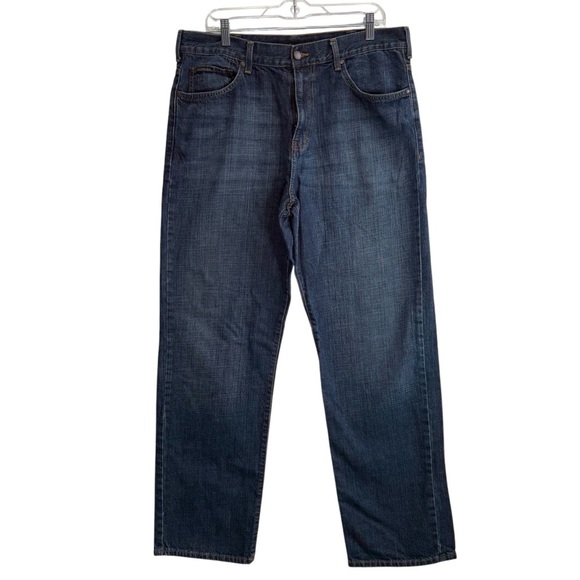 Men’s Calvin Klein Relaxed Fit Straight Jeans. Size 36x32 - Picture 1 of 16